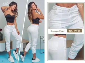 14525-Magic  100% Authentic Colombian Push Up Jeans