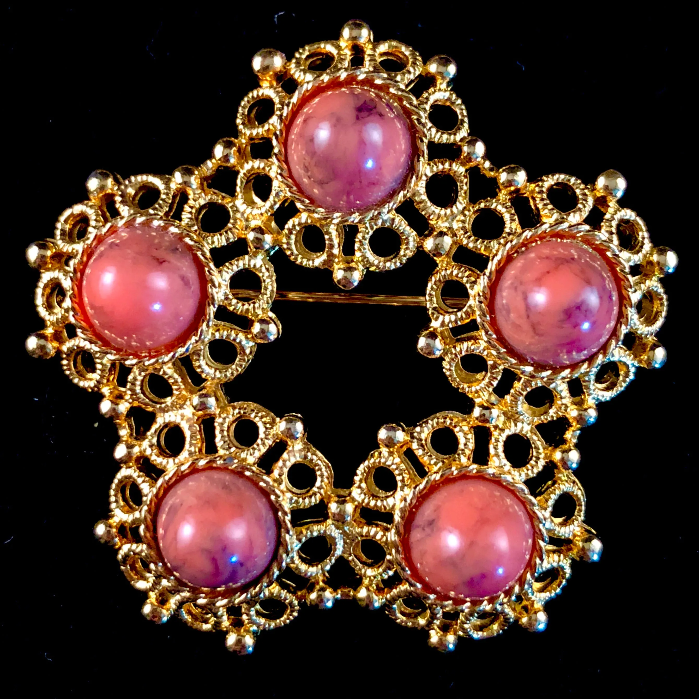 1970s Sarah Coventry Valencia Brooch, Bracelet & Earring Set