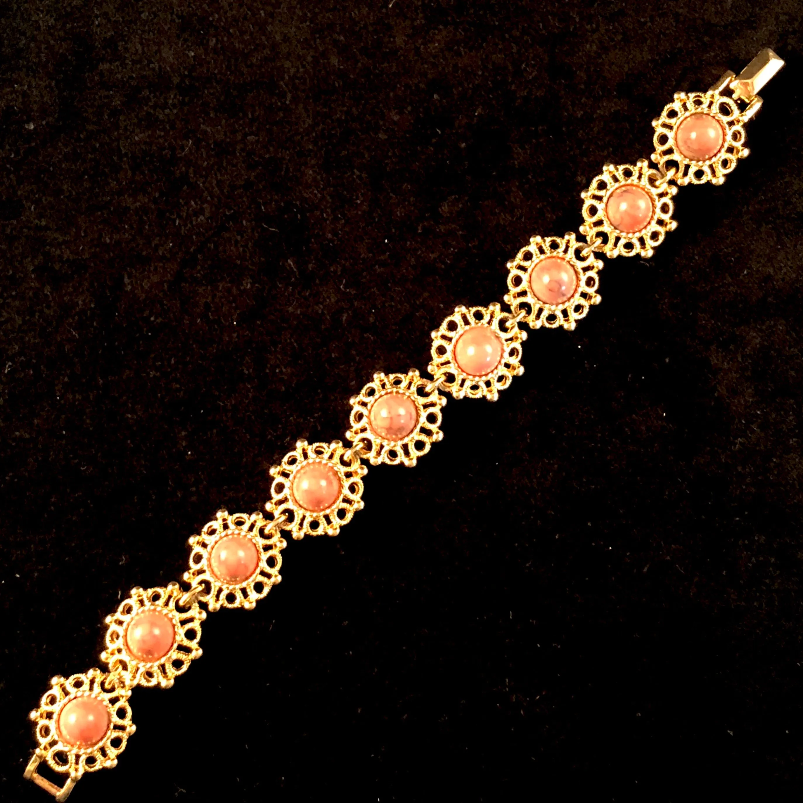 1970s Sarah Coventry Valencia Brooch, Bracelet & Earring Set