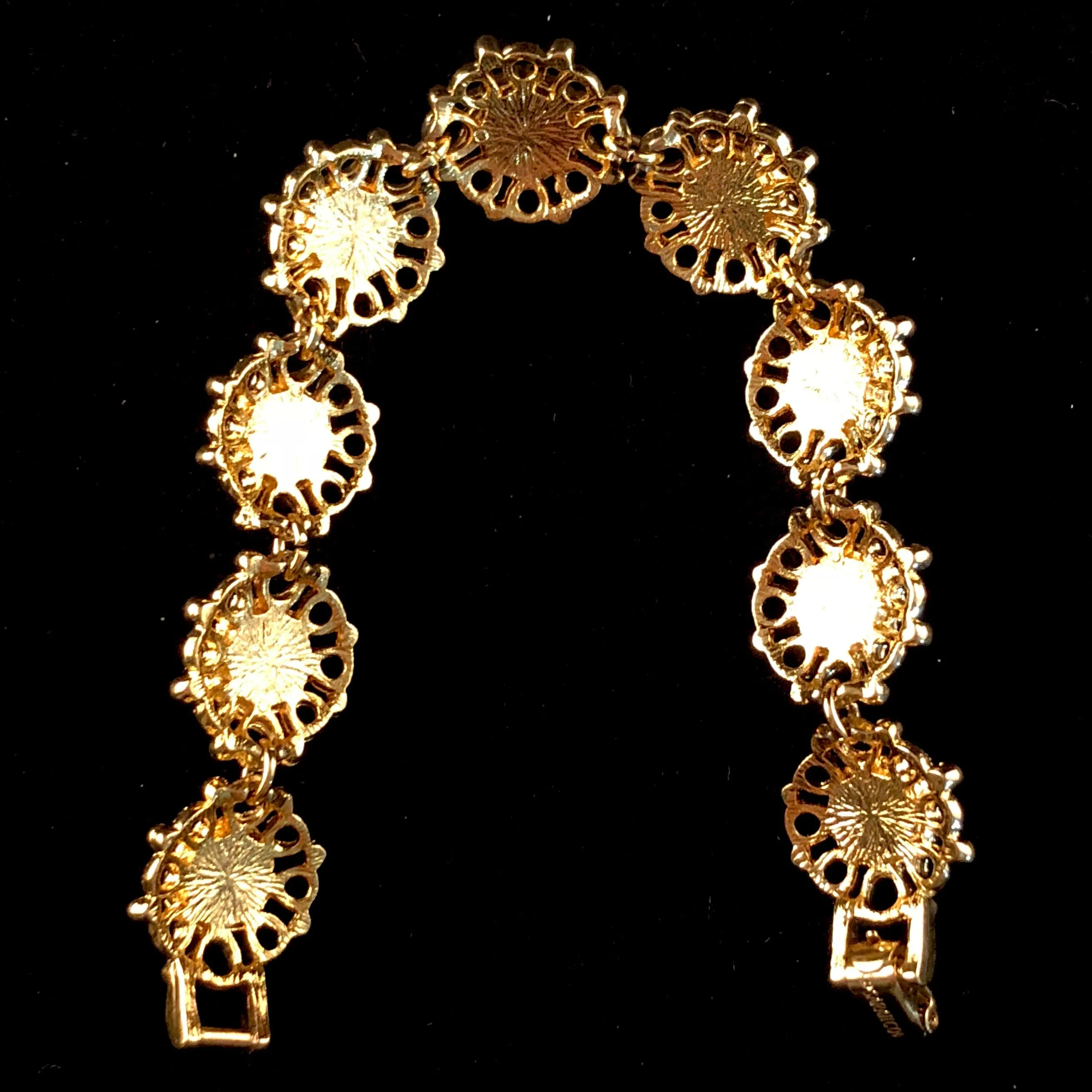 1970s Sarah Coventry Valencia Brooch, Bracelet & Earring Set