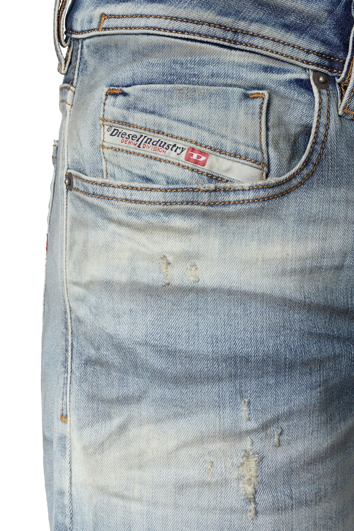 1979 Sleenker 068BI Skinny Jeans Medium Blue Made in Italy 🇮🇹