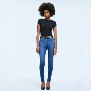 5. MADEWELL 10&quot; High-Rise Roadtripper Authentic Skinny Jeans in Faulkner Wash