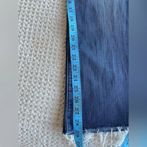 7 For All Mankind Kimmie Bootcut Dark Wash Mid Rise Jeans Size 27