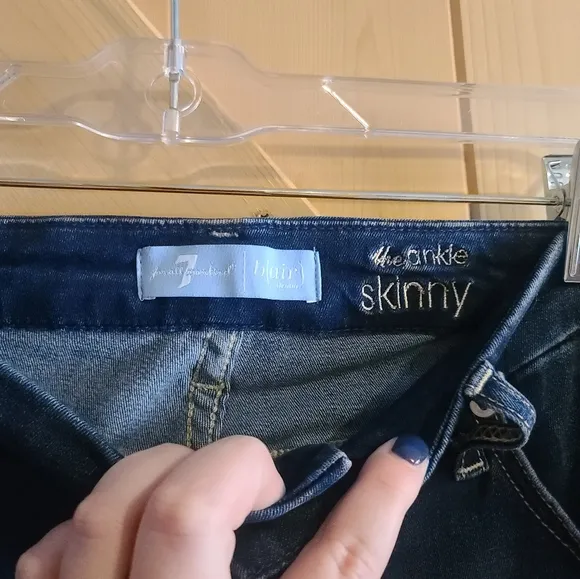 7 For All Mankind Skinny Jeans NWT