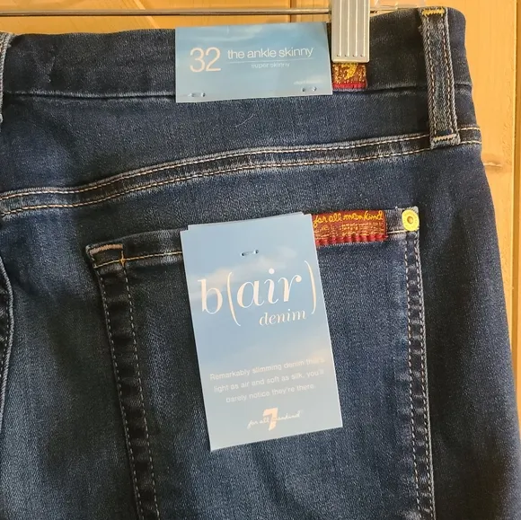 7 For All Mankind Skinny Jeans NWT