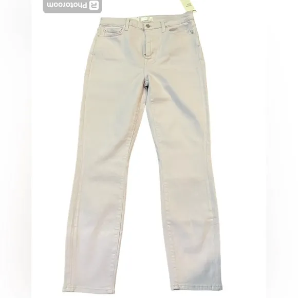 7 For All Mankind High Waist Ankle Skinny Jeans, Light Purple Lilac Size 30 NWT