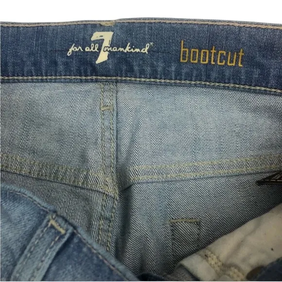 7For All Mankind blue Bootcut jeans size 29