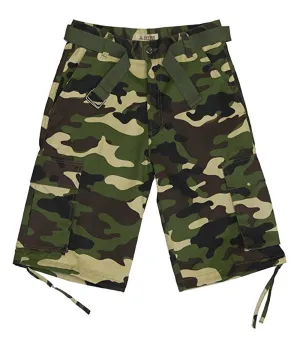 ACC-AS1531: Camo Cargo Shorts 12PC