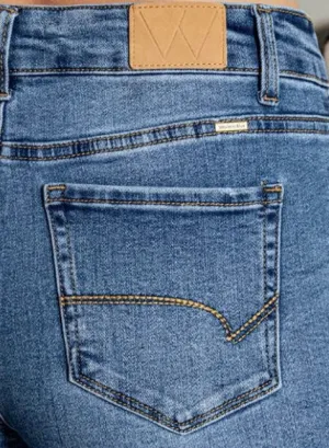 Adele Light Blue High Rise Bootcut Jeans