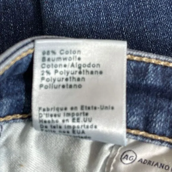 Adriano Goldschmied Southgate Skinny Jeans Sz 27R