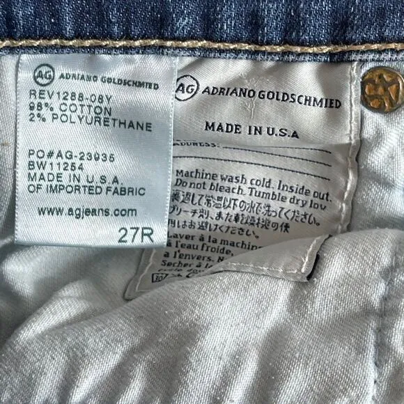 Adriano Goldschmied Southgate Skinny Jeans Sz 27R
