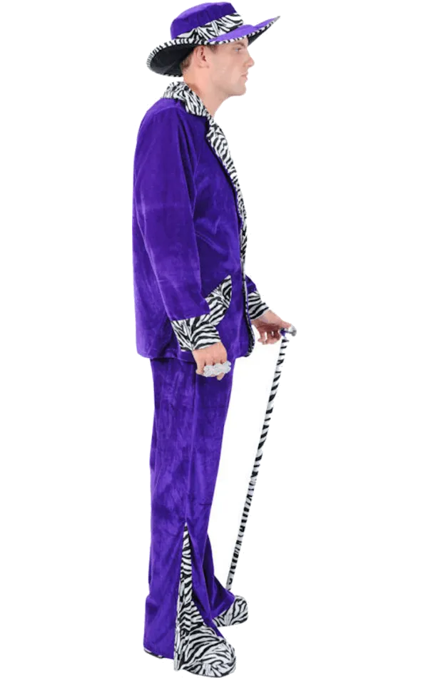 Adult Purple Pimp Costume