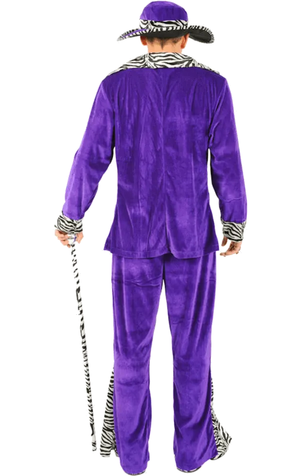 Adult Purple Pimp Costume
