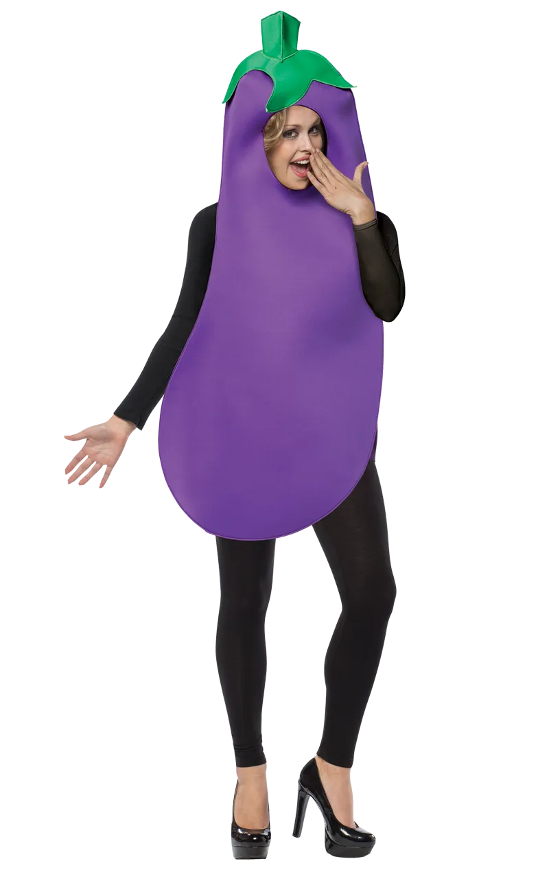 Adults Eggplant Costume
