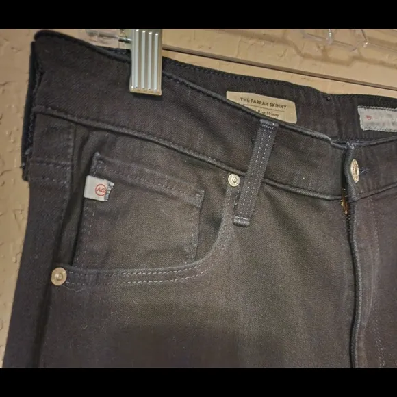 ag Adriano Goldschmied Contour 360 Women's &quot;The Farrah Skinny&quot;Jeans Blac…