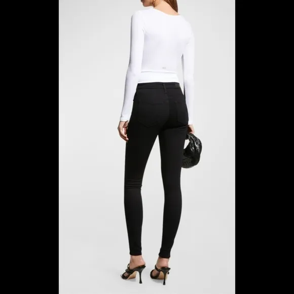 ag Adriano Goldschmied Contour 360 Women's &quot;The Farrah Skinny&quot;Jeans Blac…