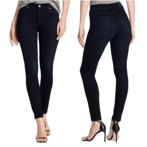 AG Adriano Goldschmied Farrah Dark Blue High Rise Ankle Skinny Jeans 27R