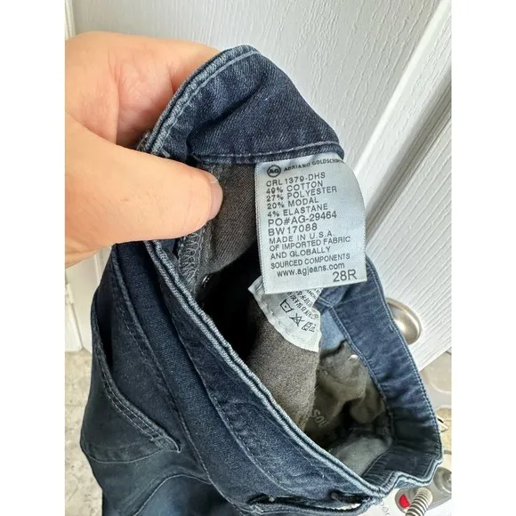 AG Adriano Goldschmied High Rise Skinny 28