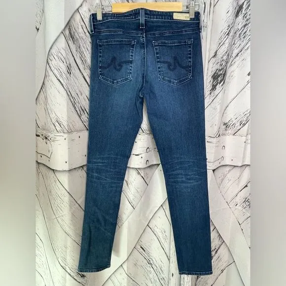 AG Adriano Goldschmied The Prima Cigarette Leg Blue Jeans 27R