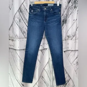 AG Adriano Goldschmied The Prima Cigarette Leg Blue Jeans 27R