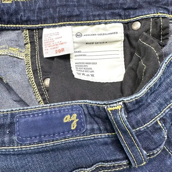 AG The Angle Bootcut Jeans Size 29