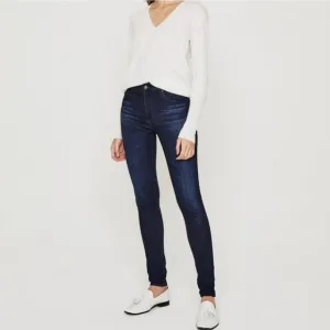 Ag The Farrah High Rise Skinny Jeans in Brooks Wash Size 28