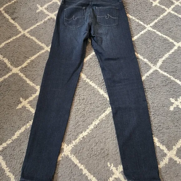 Ag The Farrah High Rise Skinny Jeans in Brooks Wash Size 28