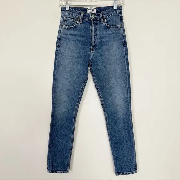 AGOLDE Pinch Waist Hi Rise Skinny Jeans