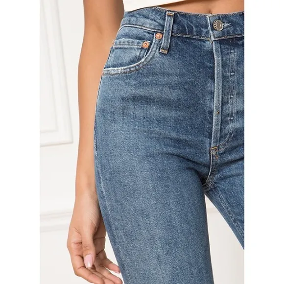 AGOLDE Pinch Waist Hi Rise Skinny Jeans