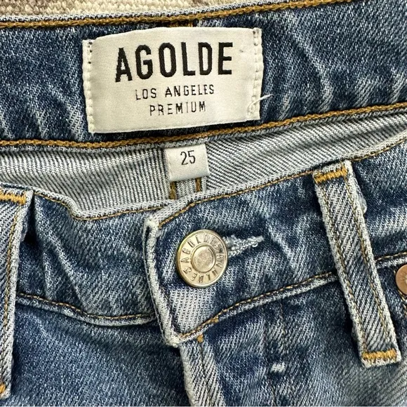 AGOLDE Pinch Waist Hi Rise Skinny Jeans