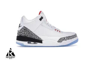 Air Jordan 3 Retro “Free Throw Line White Cement”