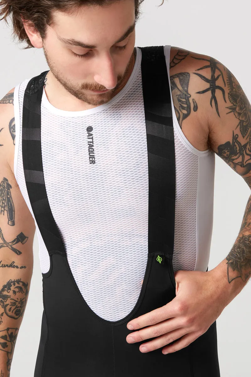 All Day Cargo Bib Black/Neon Reflective Logo