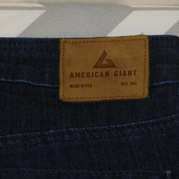 American Giant 218 Skinny Denim Jeans Size 27