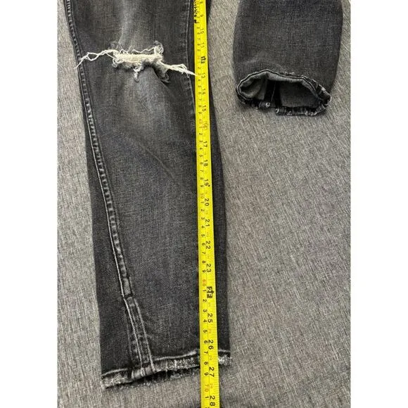 AMO Twist in Vixen Destroy Skinny Jeans Size 31