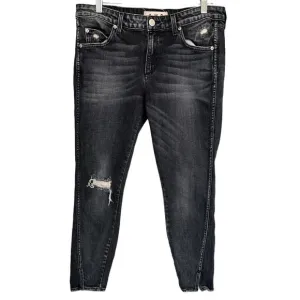 AMO Twist in Vixen Destroy Skinny Jeans Size 31