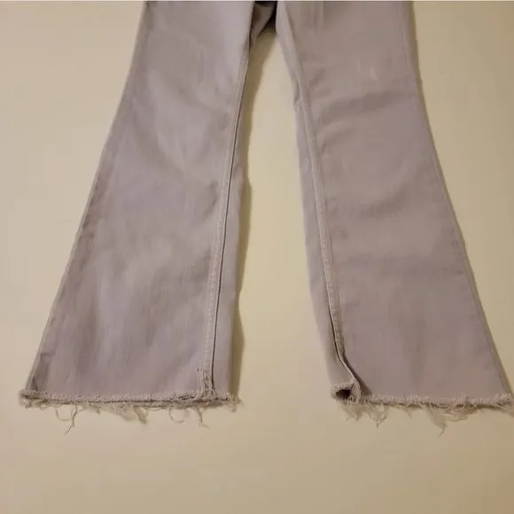 Anthropolgie • Pilcro and the Letterpress Lavender Boot Cut Cropped Jeans