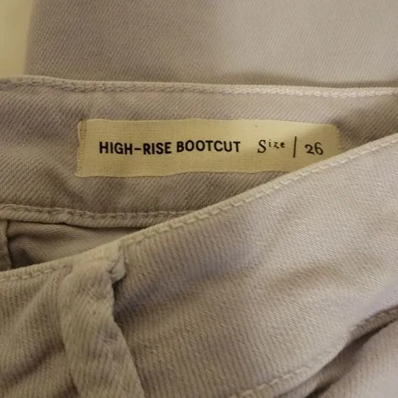Anthropolgie • Pilcro and the Letterpress Lavender Boot Cut Cropped Jeans