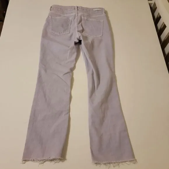 Anthropolgie • Pilcro and the Letterpress Lavender Boot Cut Cropped Jeans