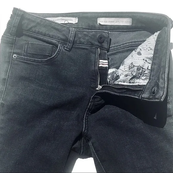 ANTHROPOLOGIE Pilcro and The Letterpress High Rise Skinny Jeans, Curvy 27