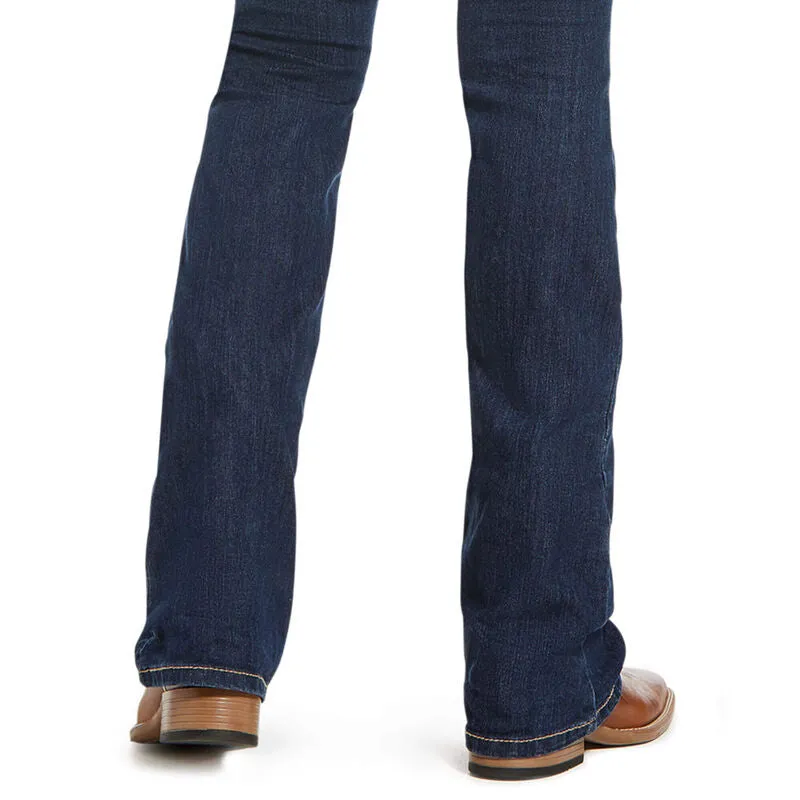 Ariat Women's REAL Perfect Rise Stretch Rosa Boot Cut Jean