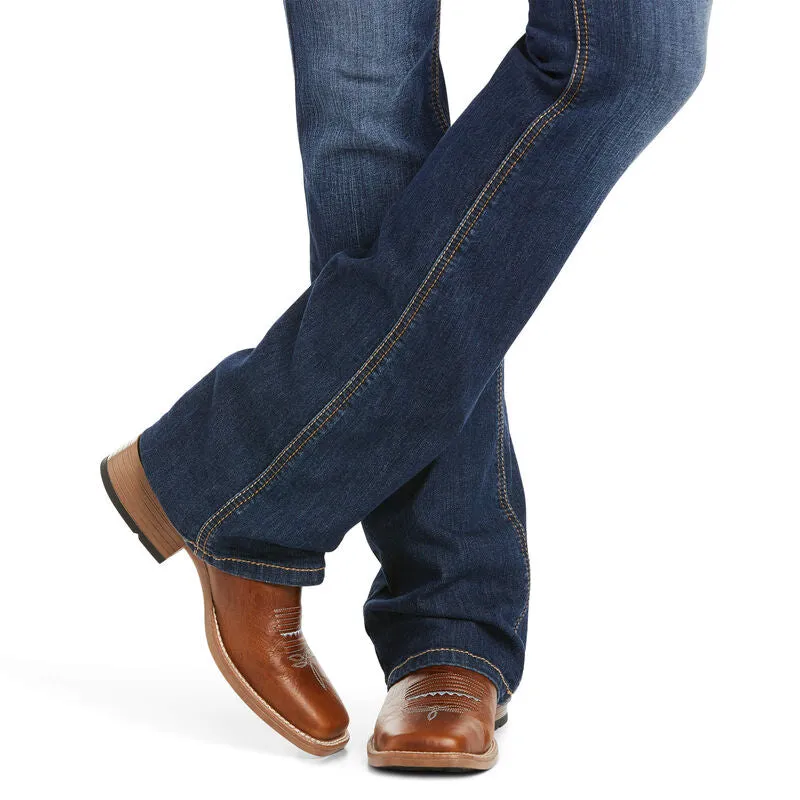 Ariat Women's REAL Perfect Rise Stretch Rosa Boot Cut Jean