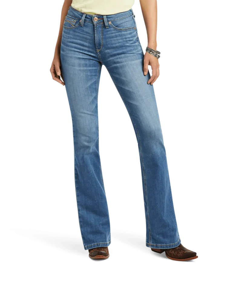 Ariat Women's Tennessee REAL High Rise Daniela Boot Cut Jean
