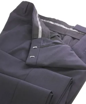ARMANI COLLEZIONI - Navy *CLOSET STAPLE* Wool Flat Front Dress Pants - 34W