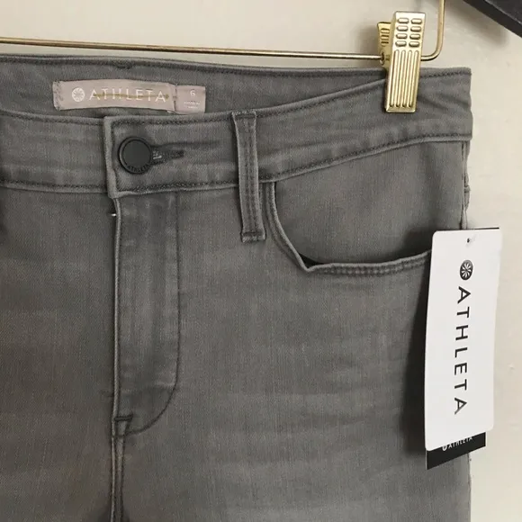 Athleta Sculptek Skinny Crop Jeans Size 6