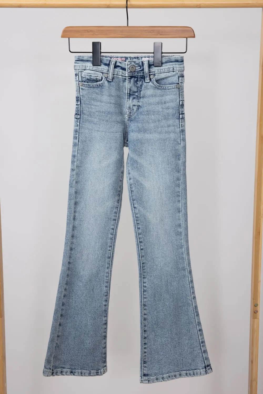 Axel Jeans Girls 7-16 Jolene Slim Bootcut Flare Jeans | AXGB0001