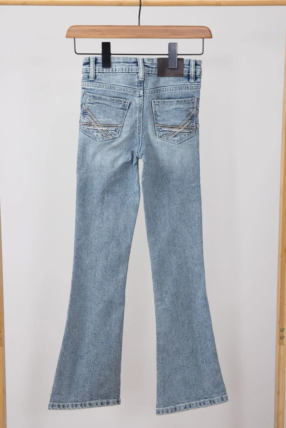 Axel Jeans Girls 7-16 Jolene Slim Bootcut Flare Jeans | AXGB0001