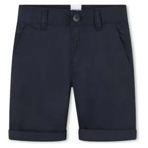 Bermuda Shorts With Pockets - Navy