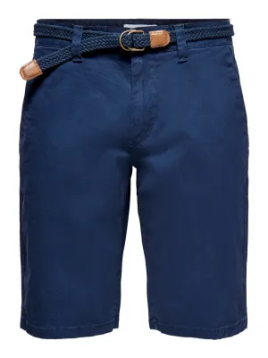 Bermudas de corte regular tipo chinos