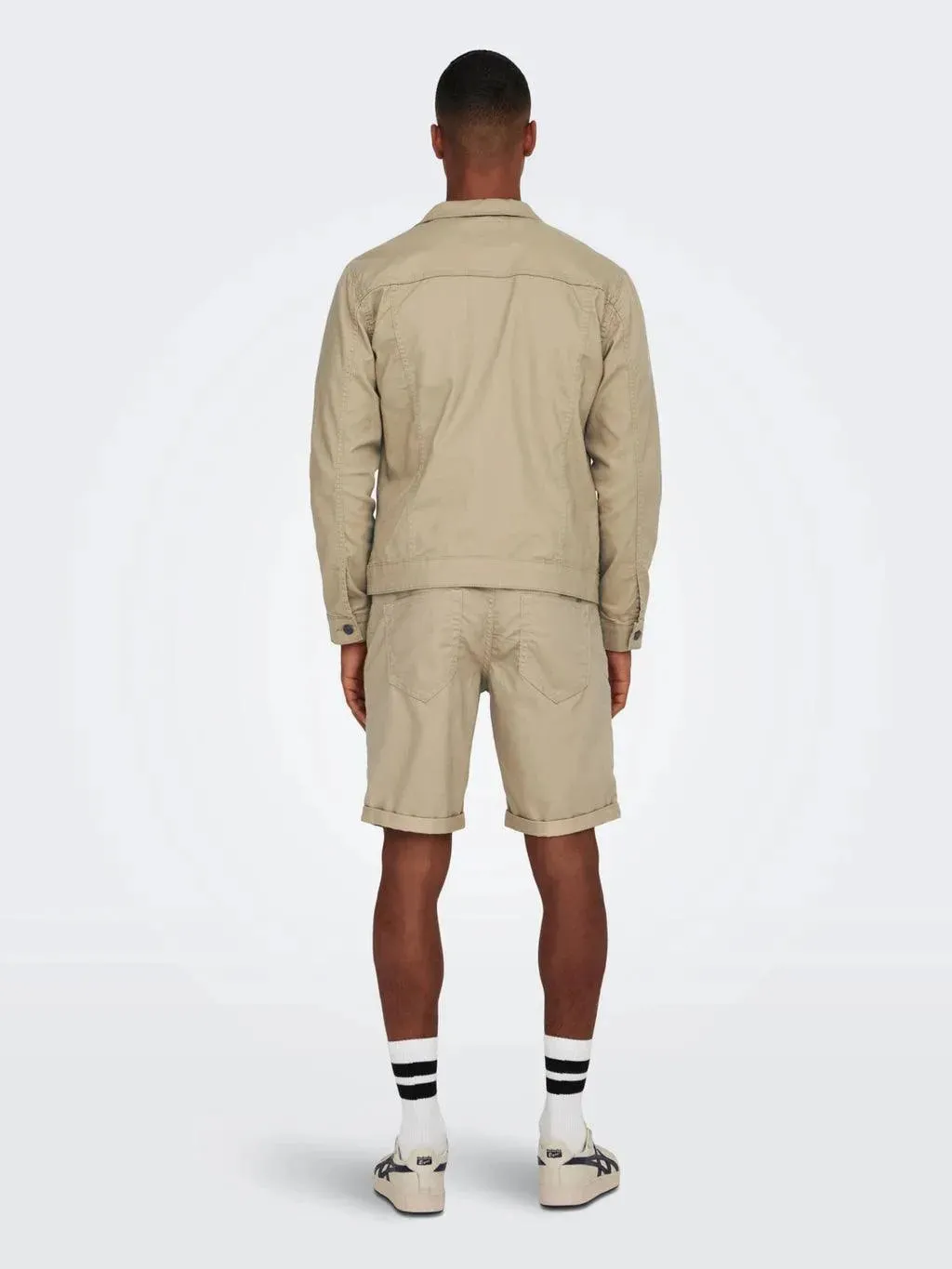 Bermudas Only&Sons Regular Ply Twill Chinchilla