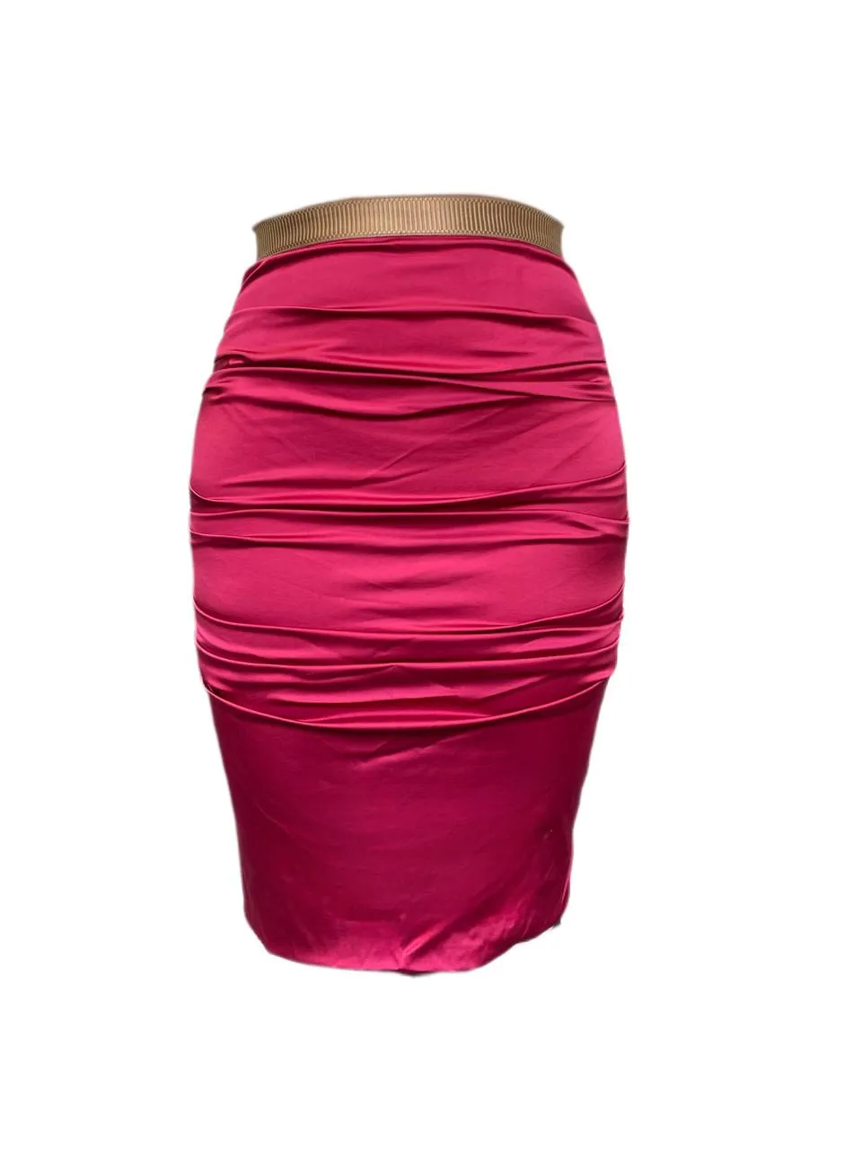 BETTY BLUE Women's Black Drape Silk Skirt 3142910 $205 NEW